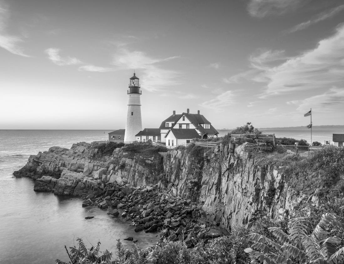 Noah Jigsaw Puzzle Downtown Rochester, New York during May in black white 1000 pieces