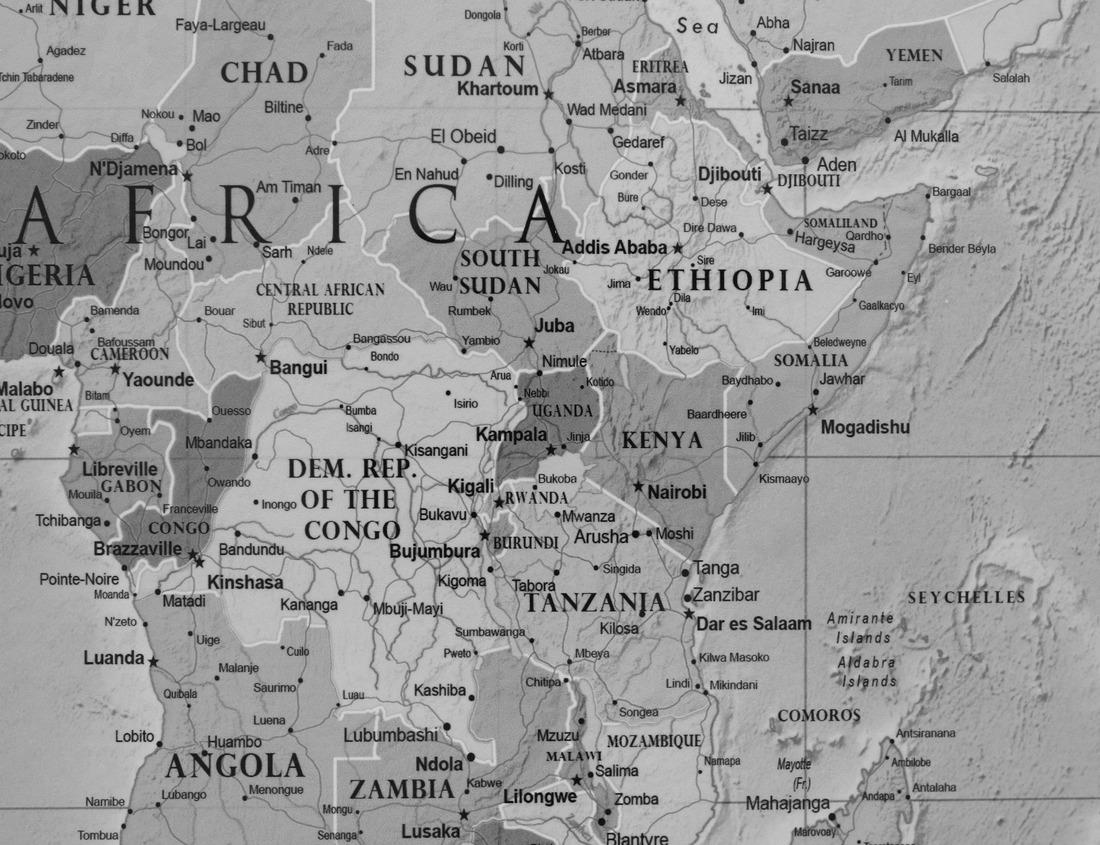 Noah Jigsaw Puzzle Italy, Puglia, Lecce, Lecce. Bell tower, Duomo dell'Assunta, cathedral, seen from a Roman theater in black white 1000 pieces