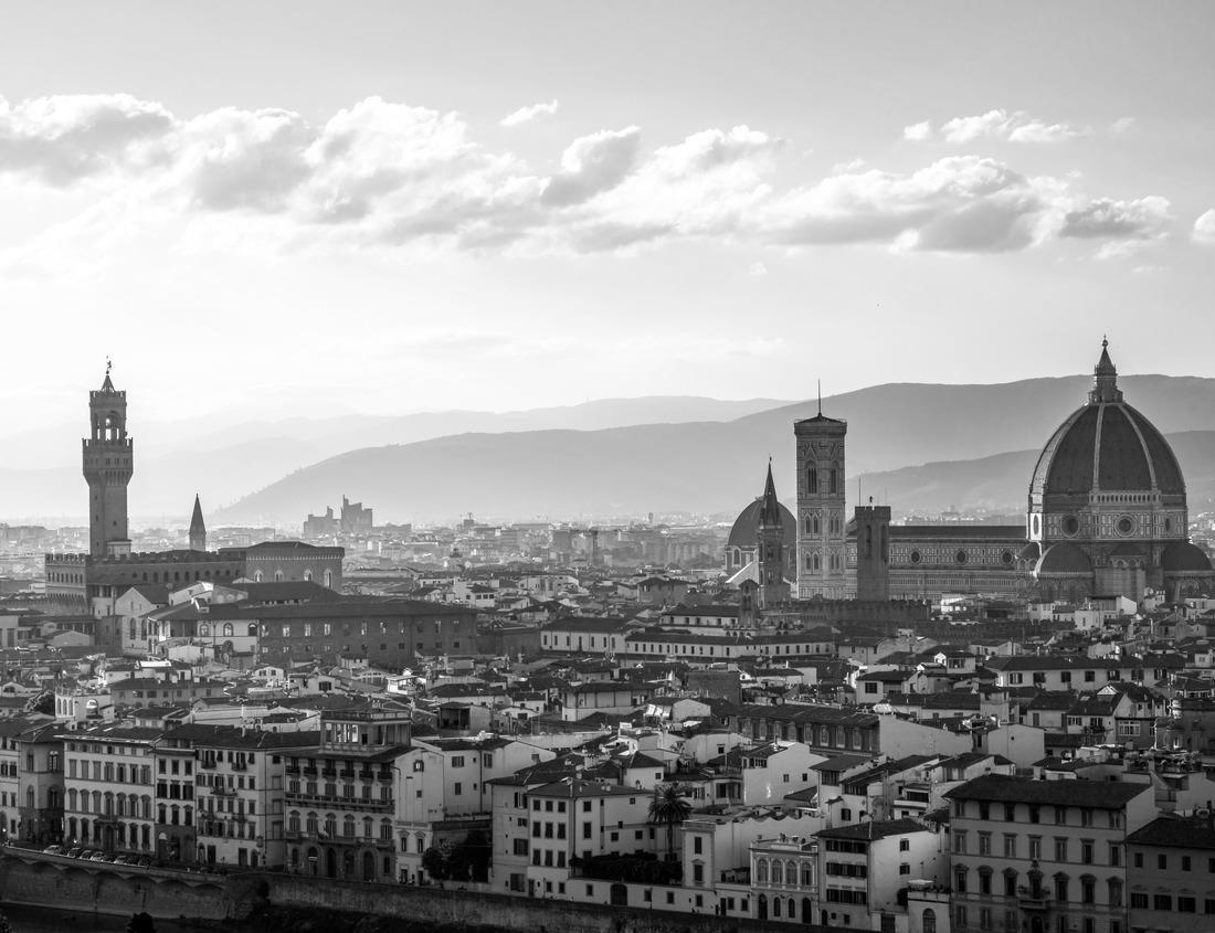 Noah Jigsaw Puzzle Macon, Georgia, USA downtown cityscape in black white 1000 pieces