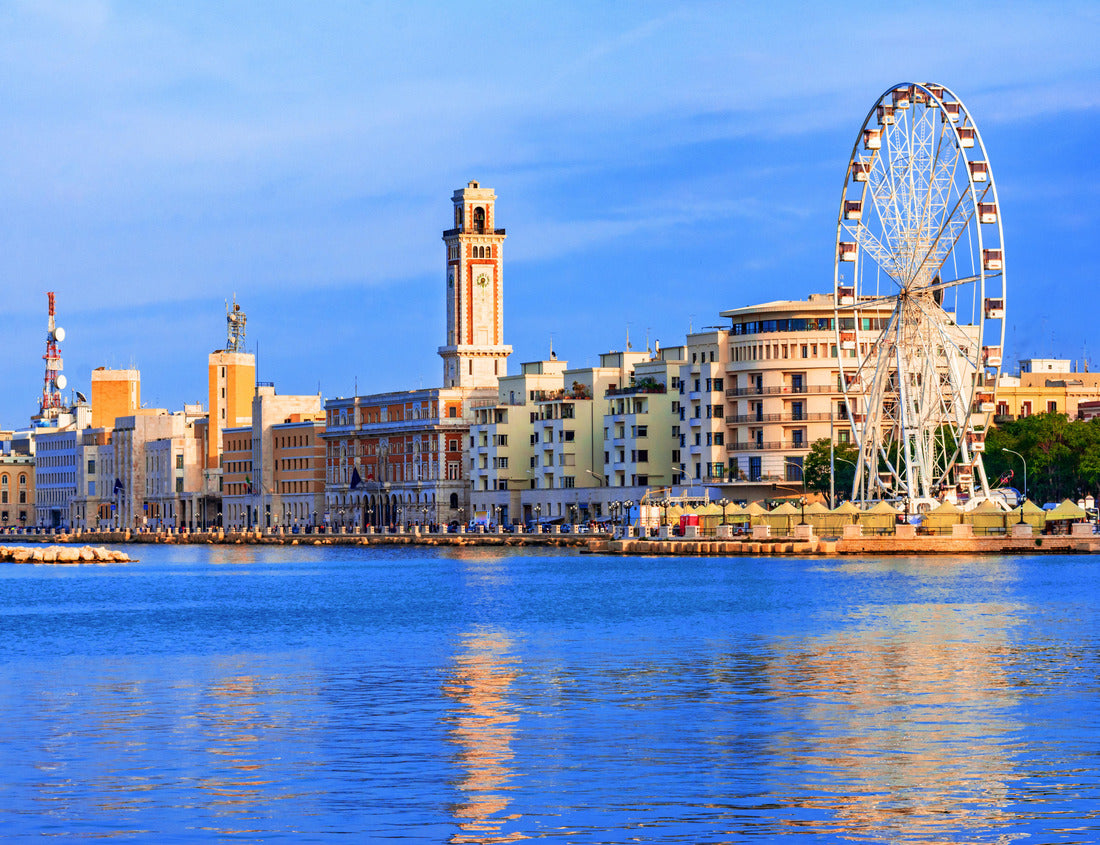 Noah Jigsaw Puzzle Bari, Puglia region, Italy: Big Ferris wheel on the waterfront of Bari 1000 pieces