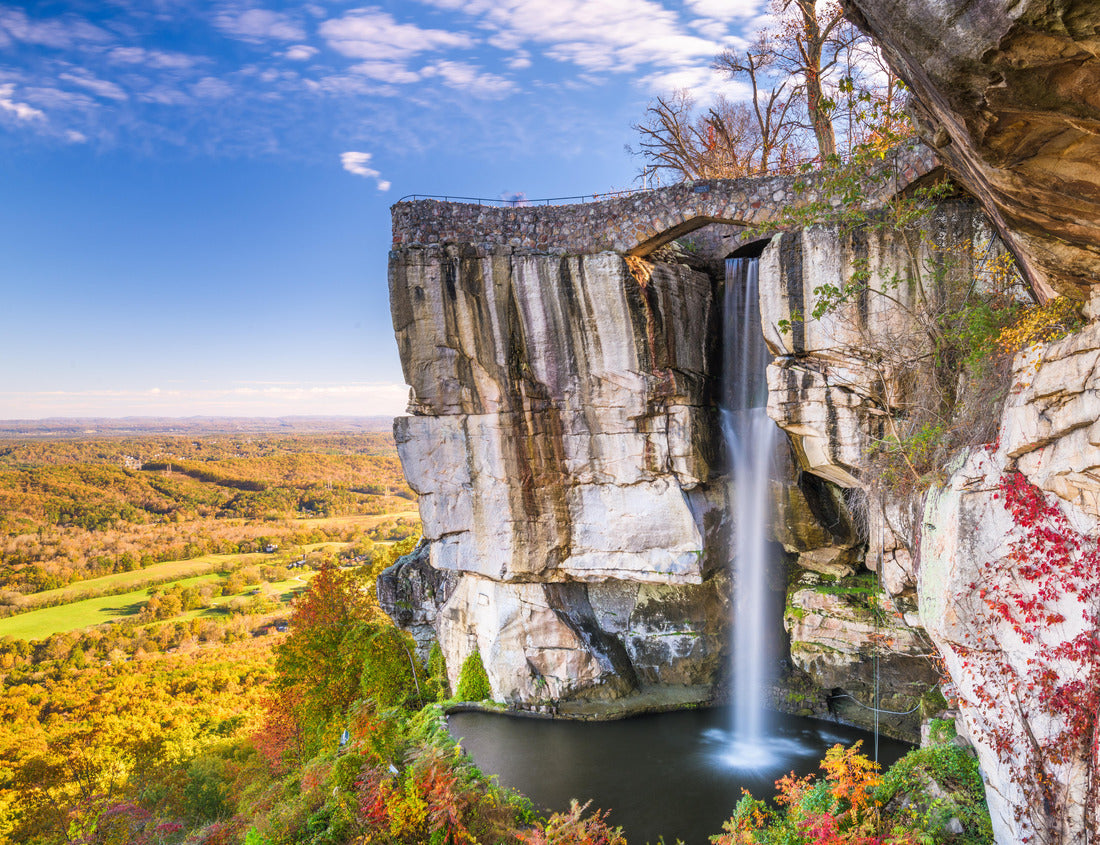 Noah Jigsaw Puzzle Lookout Mountain, Georgia, USA at High Falls during autumn 1000 pieces