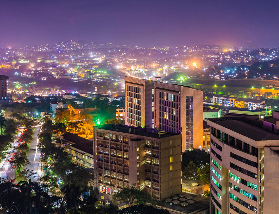 Noah Jigsaw Puzzle Night in Kampala, Uganda 1000 pieces