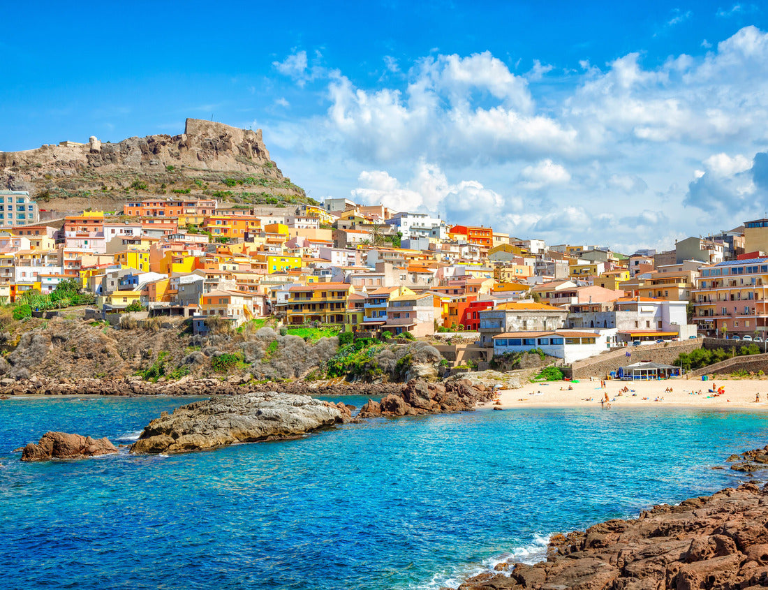 Noah Jigsaw Puzzle Castelsardo town and comune in Sardinia, province of Sassari, Italy 1000 pieces