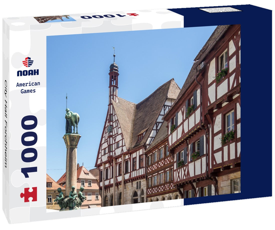 Noah Jigsaw Puzzle City Hall Forchheim 1000 pieces