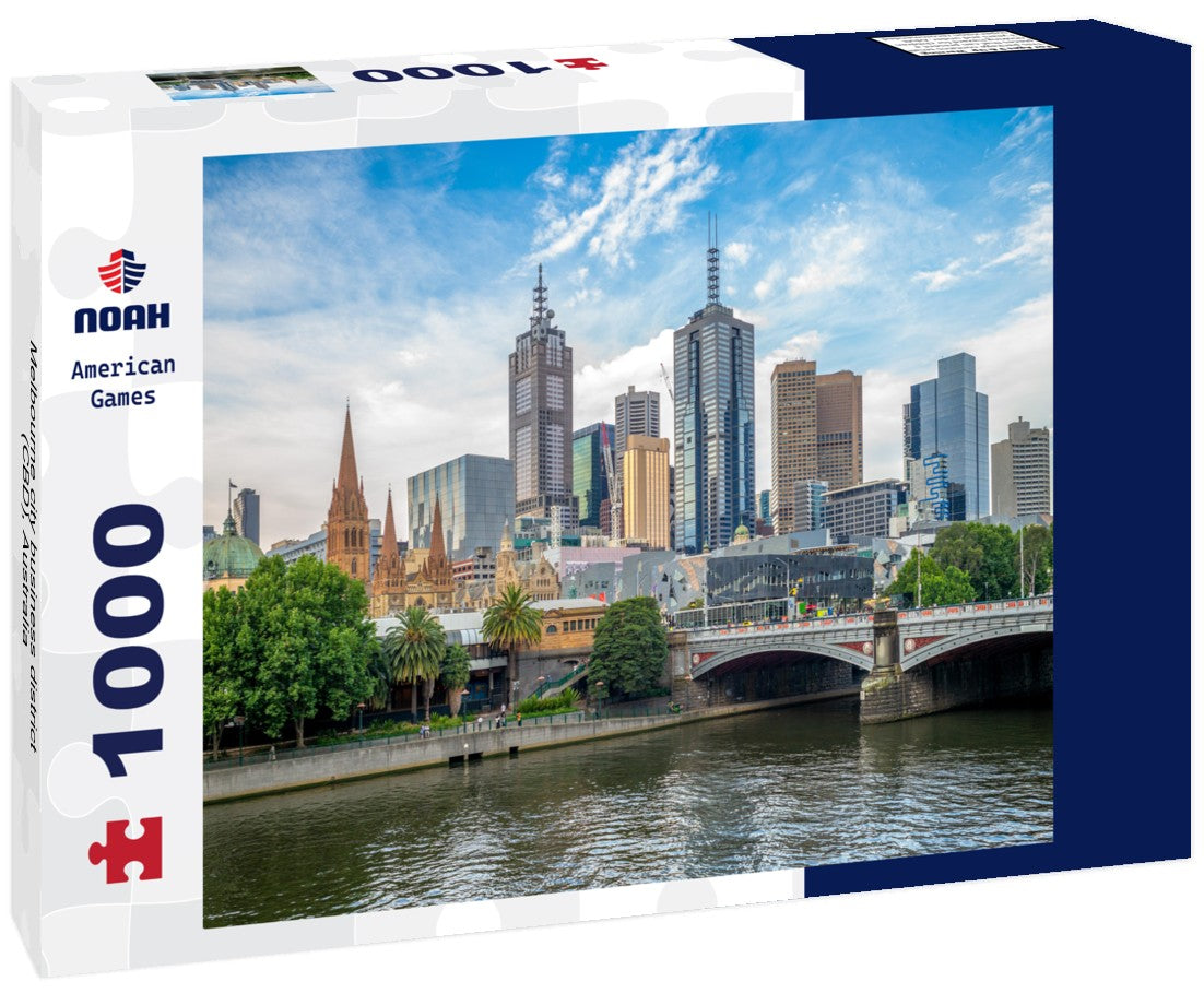 Noah Jigsaw Puzzle Melbourne city business district (CBD), Australia 1000 pieces