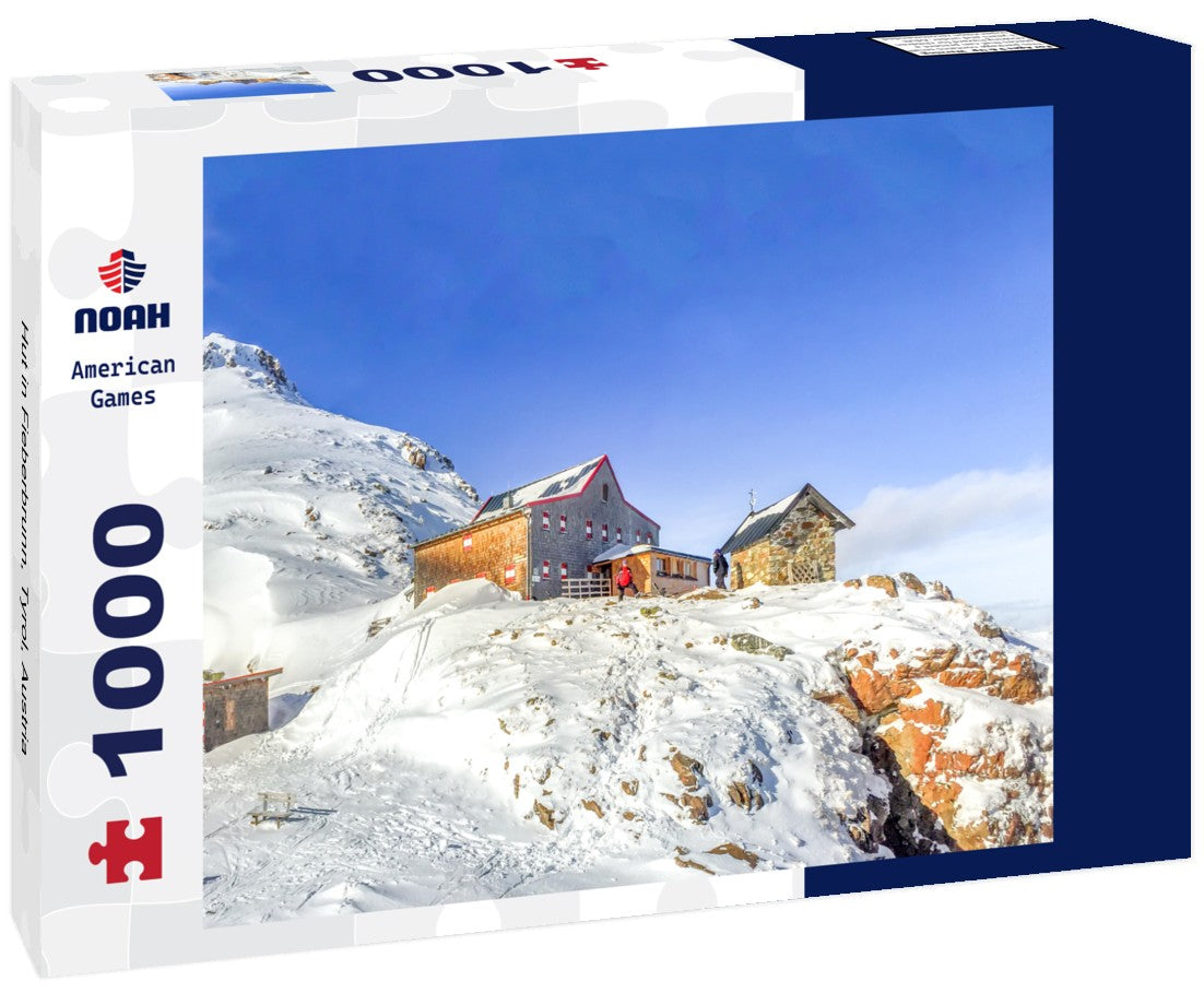 Noah Jigsaw Puzzle Hut in Fieberbrunn, Tyrol, Austria 1000 pieces