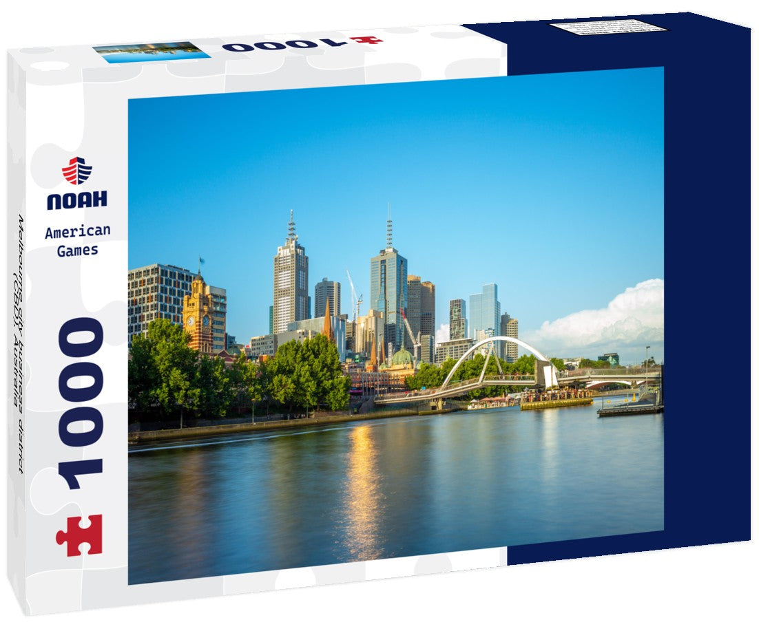 Noah Jigsaw Puzzle Melbourne city business district (CBD), Australia 1000 pieces