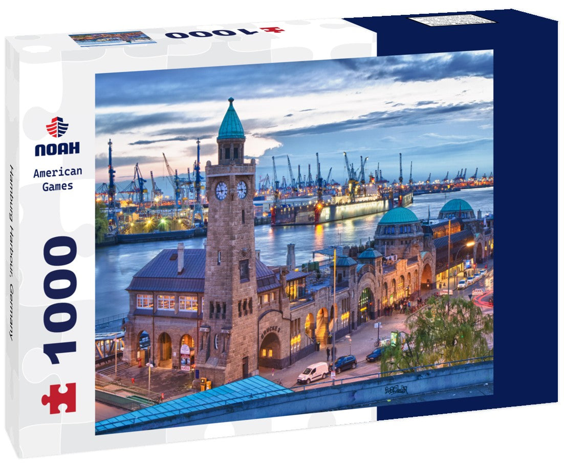 Noah Jigsaw Puzzle Hamburg Harbour, Germany 1000 pieces