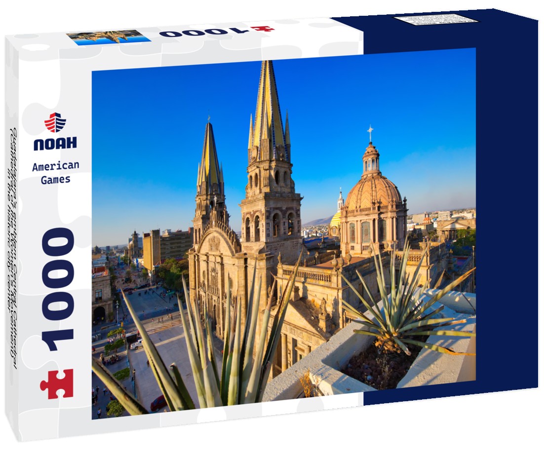 Noah Jigsaw Puzzle Guadalajara's emblem Central Cathedral (Cathedral of the Women's Movement) in the historic city center 1000 pieces