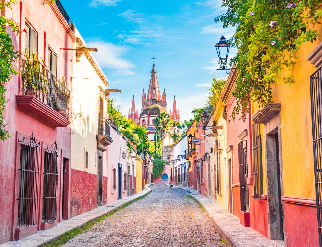 Noah Jigsaw Puzzle Beautiful streets and colorful facades of San Miguel de Allende in Guanajuato, Mexico 1000 pieces