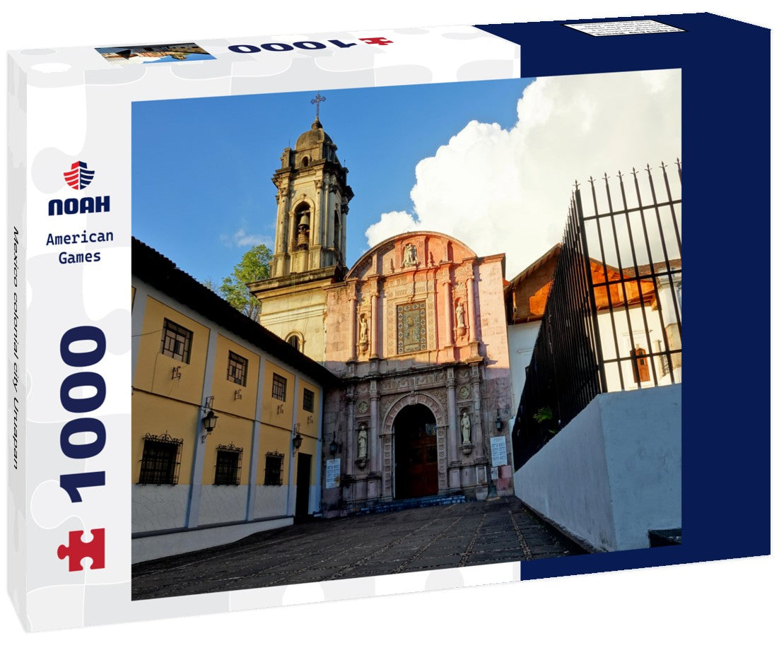Noah Jigsaw Puzzle Mexico colonial city Uruapan 1000 pieces