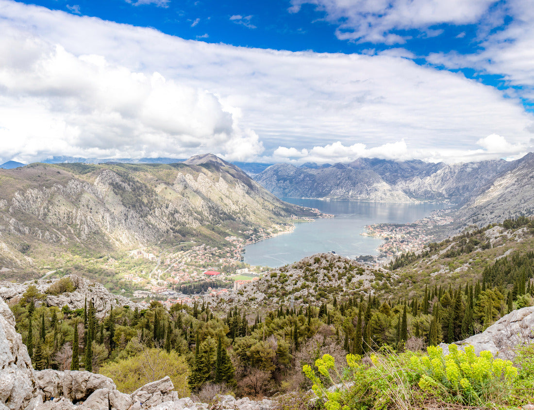 Noah Jigsaw Puzzle Hills and mountains around the Kotor Bay as seen from above. Montenegro 1000 pieces