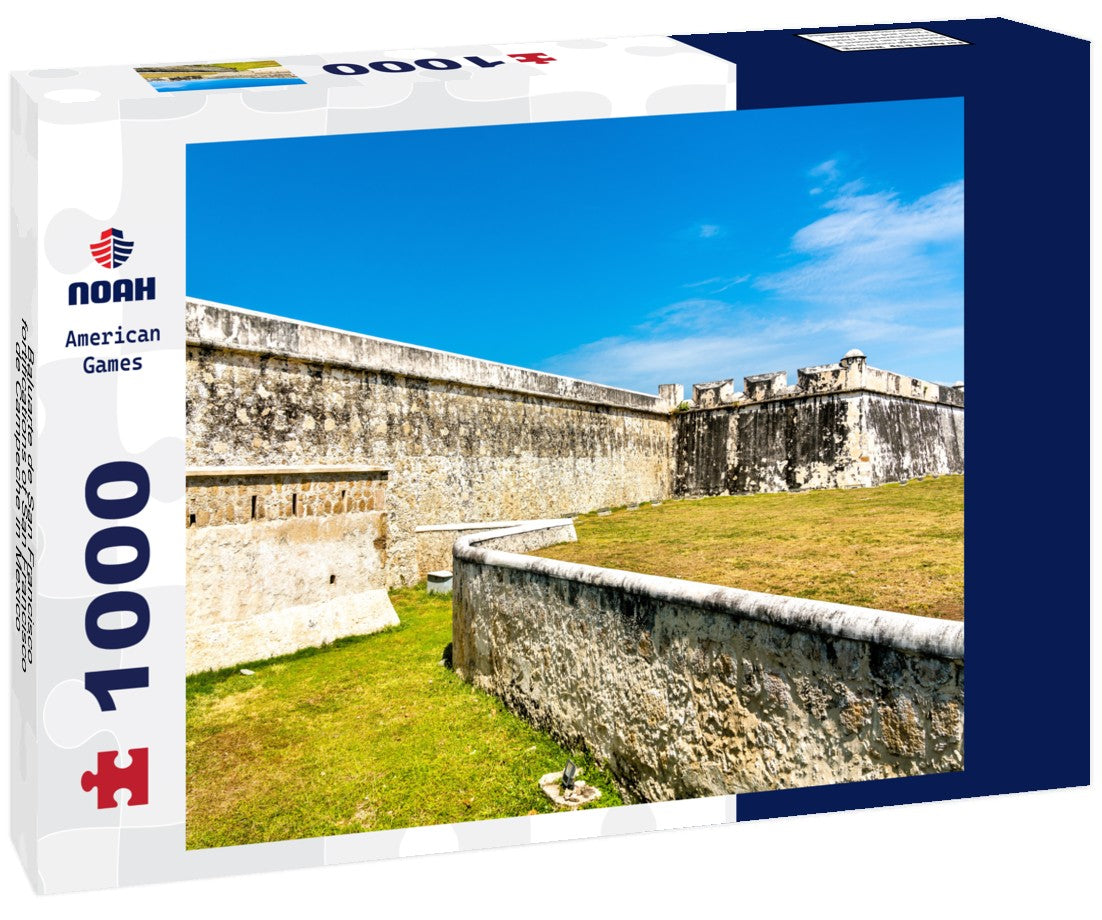 Noah Jigsaw Puzzle Baluarte de San Francisco, fortifications of San Francisco de Campeche in Mexico 1000 pieces