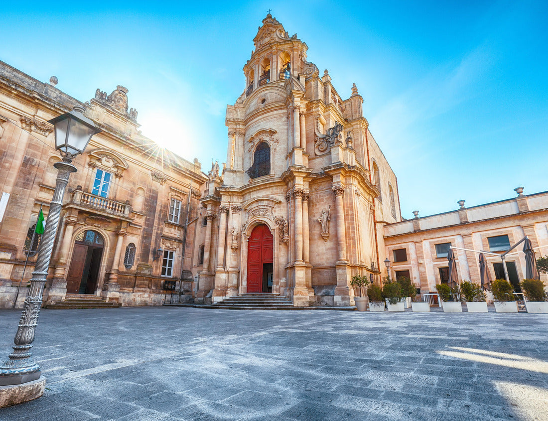 Noah Jigsaw Puzzle Architectural details of the church San Giuseppe. Historic center built in the late baroque style. Ragusa, Sicily, Italy 1000 pieces