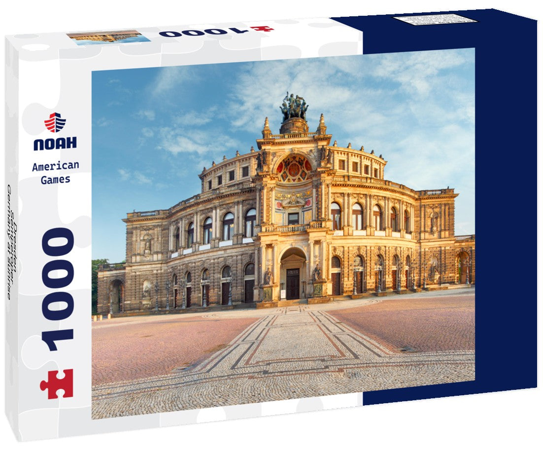 Noah Jigsaw Puzzle Dresden - Semperoper, Germany at sunrise 1000 pieces