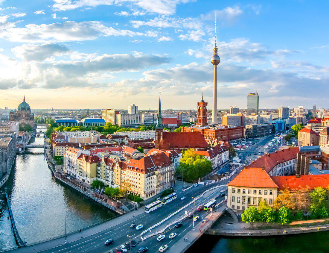 Noah Jigsaw Puzzle Berlin cityscape with Berlin Cathedral and TV tower, Germany 1000 pieces