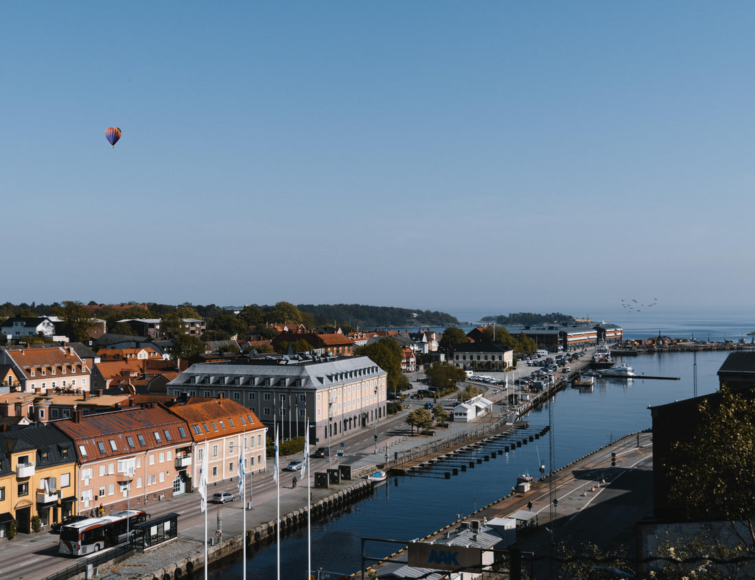 Noah Jigsaw Puzzle Karlshamn city in sweden with a sky without clouds 1000 pieces