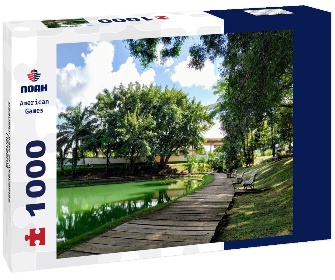 Noah Jigsaw Puzzle Beautiful park of Ariquemes Rondonia 1000 pieces