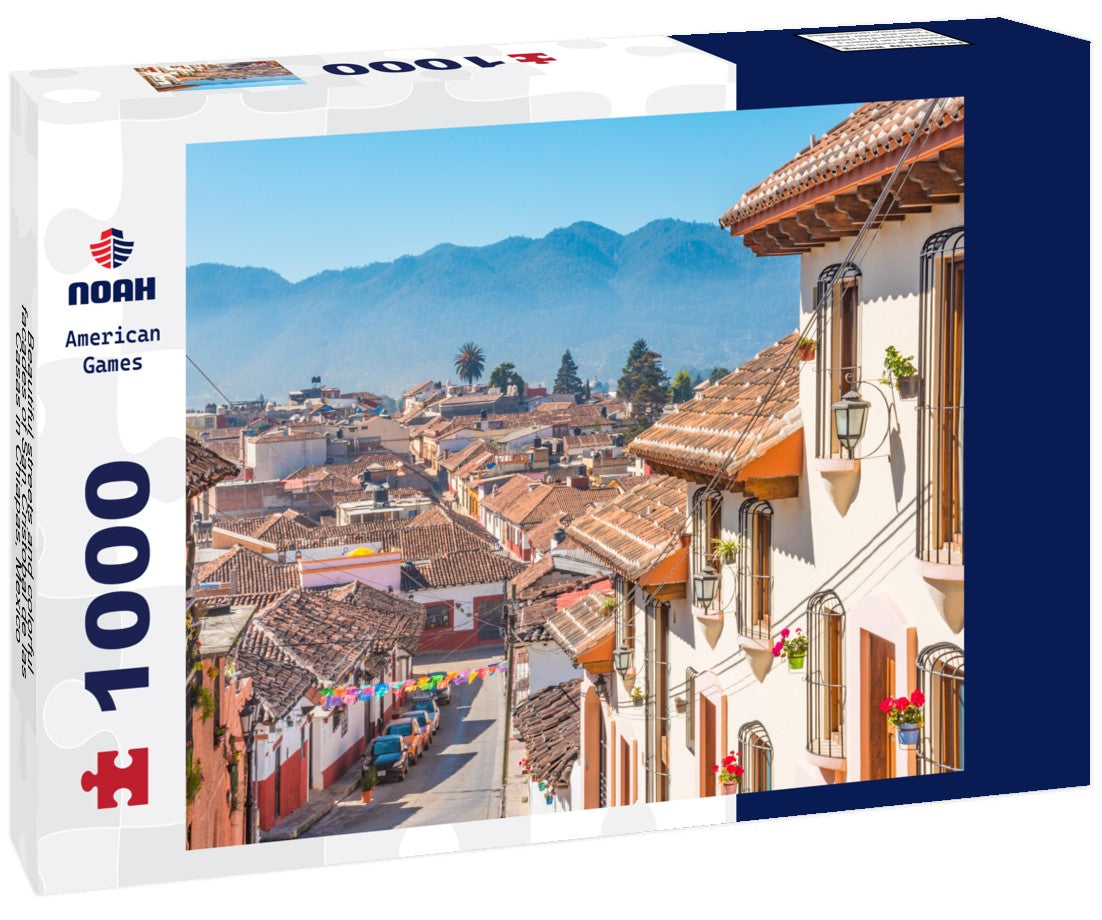 Noah Jigsaw Puzzle Beautiful streets and colorful facades of San Cristobal de las Casas in Chiapas, Mexico 1000 pieces