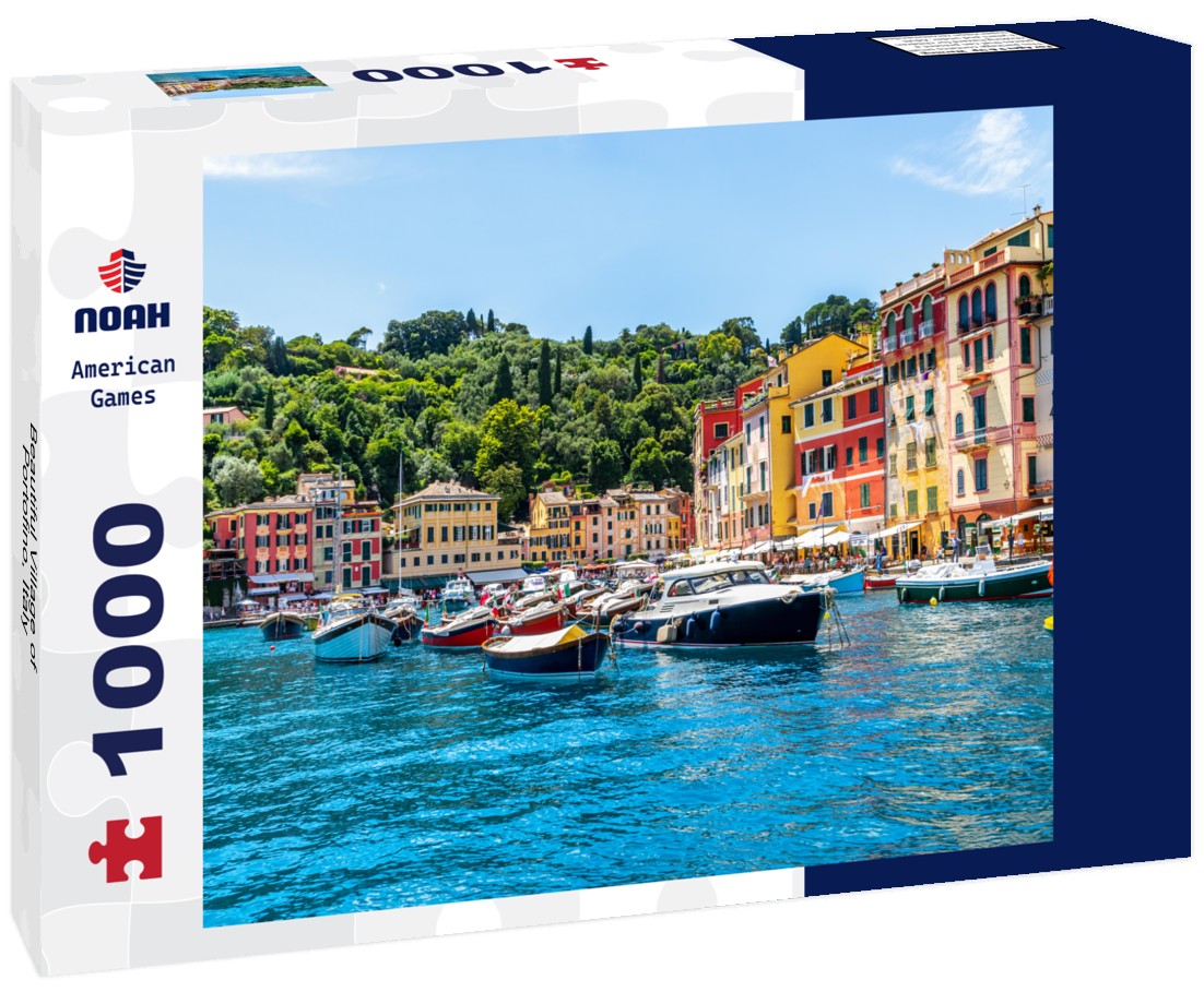 Noah Jigsaw Puzzle Beautiful Village of Portofino, Italy 1000 pieces