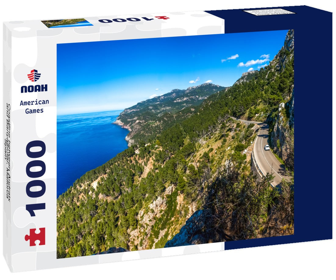 Noah Jigsaw Puzzle Coastline between Andratx and Banyalbufar, Mallorca, Spain 1000 pieces