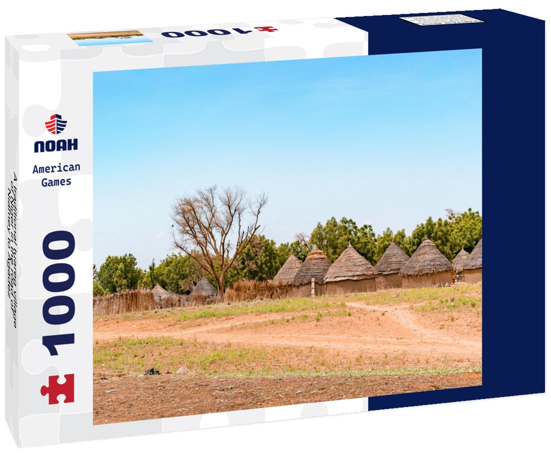 Noah Jigsaw Puzzle A traditional tuareg village of Niger in the road of Niamey to Agadez 1000 pieces