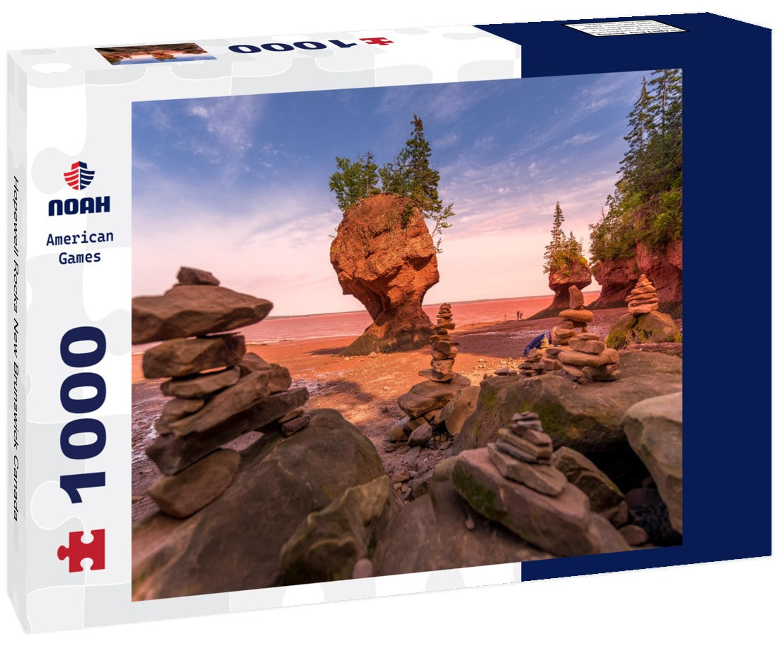 Noah Jigsaw Puzzle Hopewell Rocks New Brunswick Canada 1000 pieces