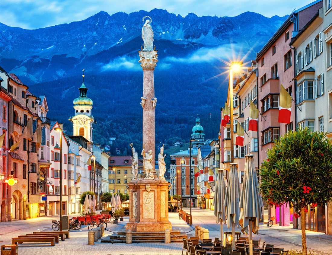 Noah Jigsaw Puzzle Innsbruck Old town in the Alps, Tyrol, Austria 1000 pieces