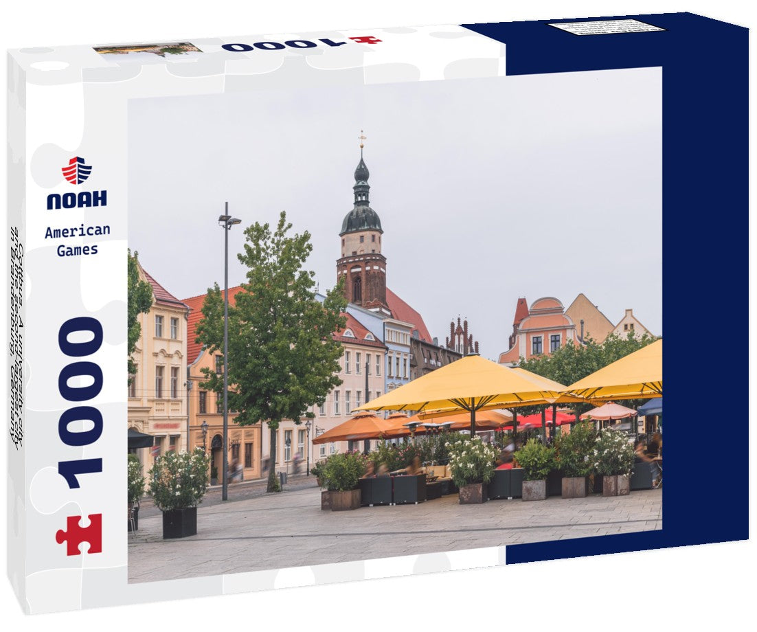 Noah Jigsaw Puzzle Cottbus. A university city and the second-largest city in Brandenburg, Germany 1000 pieces