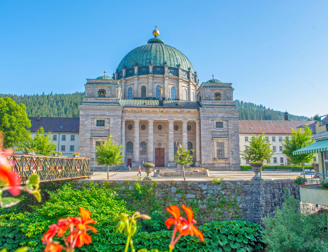 Noah Jigsaw Puzzle Lörrach City, Germany. Beautiful summer day in rural zone in Europe 1000 pieces