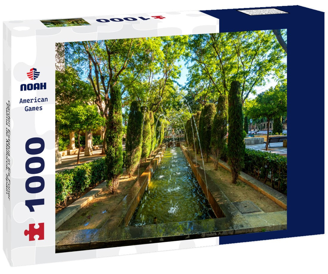 Noah Jigsaw Puzzle Garden Estatua in Es Foner, Palma de Mallorca, Spain 1000 pieces