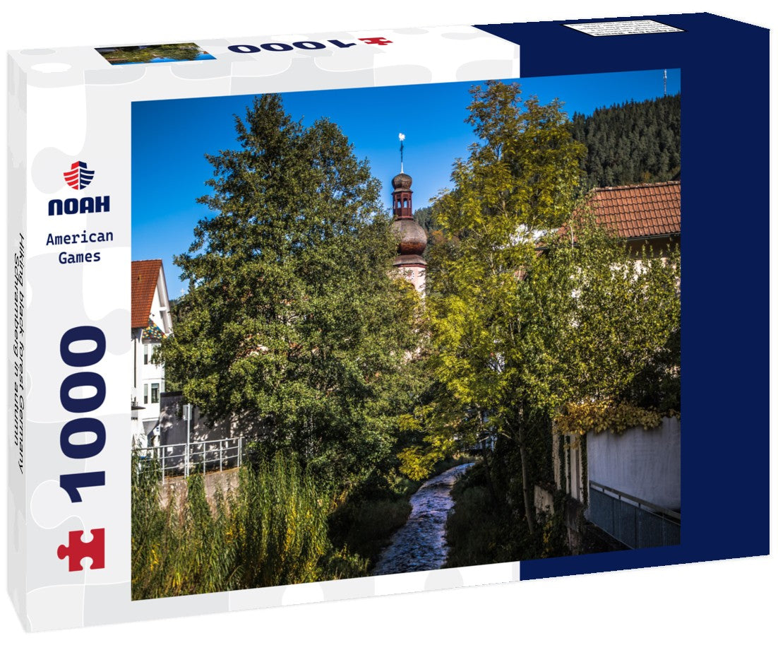 Noah Jigsaw Puzzle Hiking black forest Germany Schramberg in autumn 1000 pieces