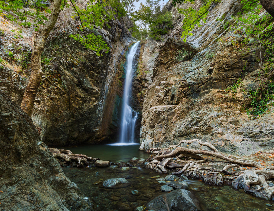 Noah Jigsaw Puzzle Millomeris Waterfalls in Cyprus - nature background 1000 pieces