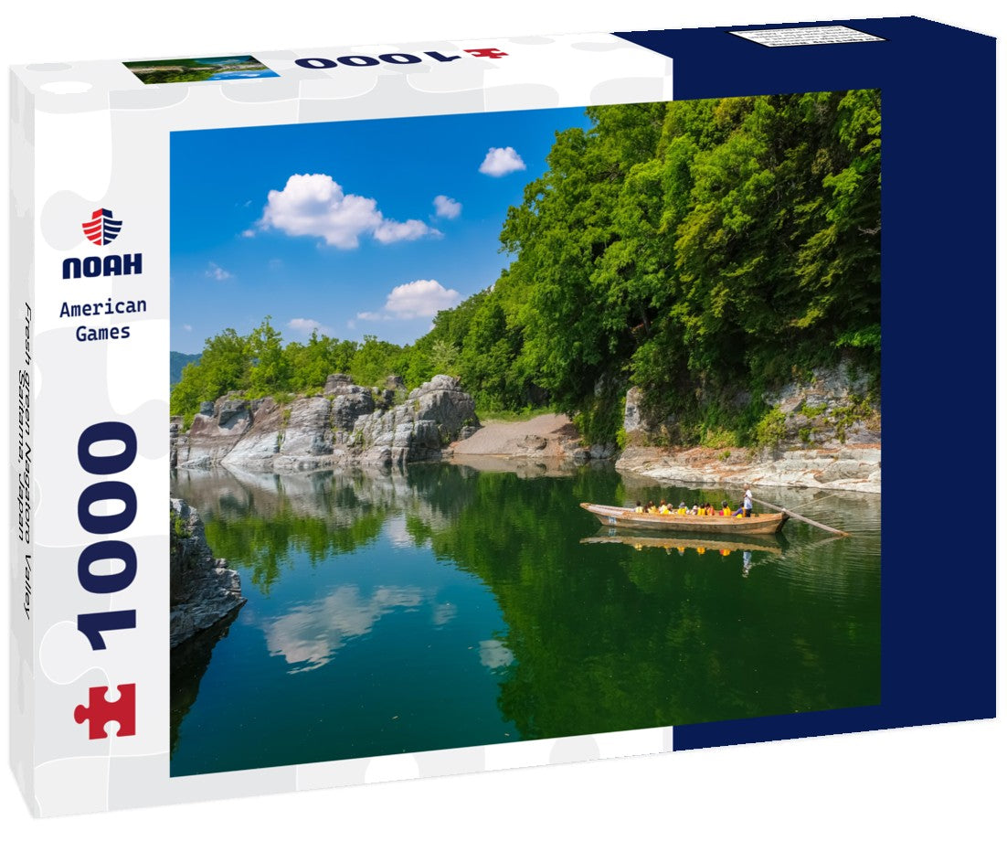 Noah Jigsaw Puzzle Fresh green Nagatoro Valley, Saitama, Japan 1000 pieces