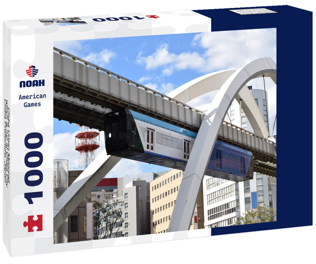 Noah Jigsaw Puzzle Chiba Urban Monorail, which is run at Chiba City, Chiba Prefecture, Japan 1000 pieces
