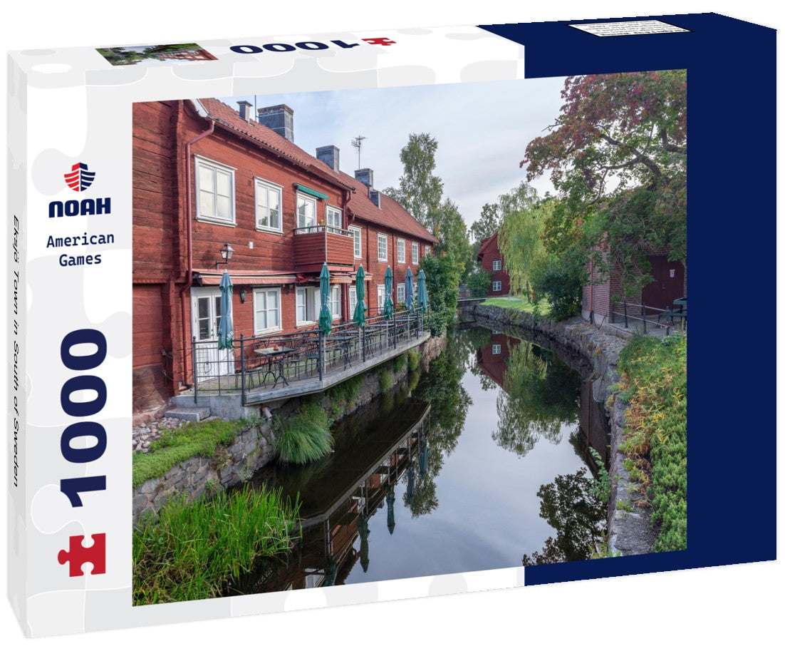 Noah Jigsaw Puzzle Eksjö Town in South of Sweden 1000 pieces