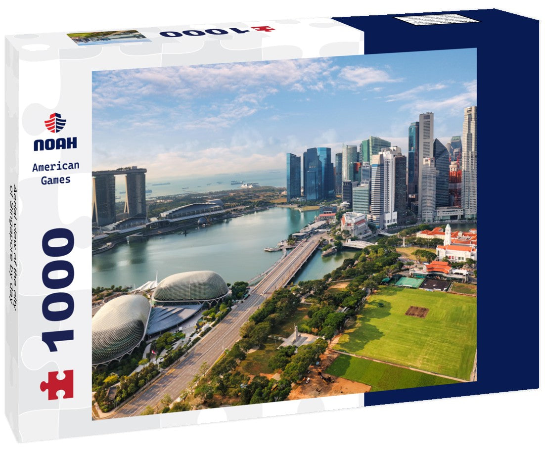 Noah Jigsaw Puzzle Aerial view of the city of Singapore by day 1000 pieces