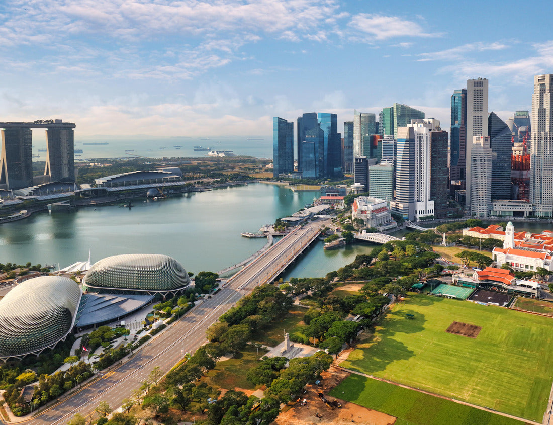 Noah Jigsaw Puzzle Aerial view of the city of Singapore by day 1000 pieces