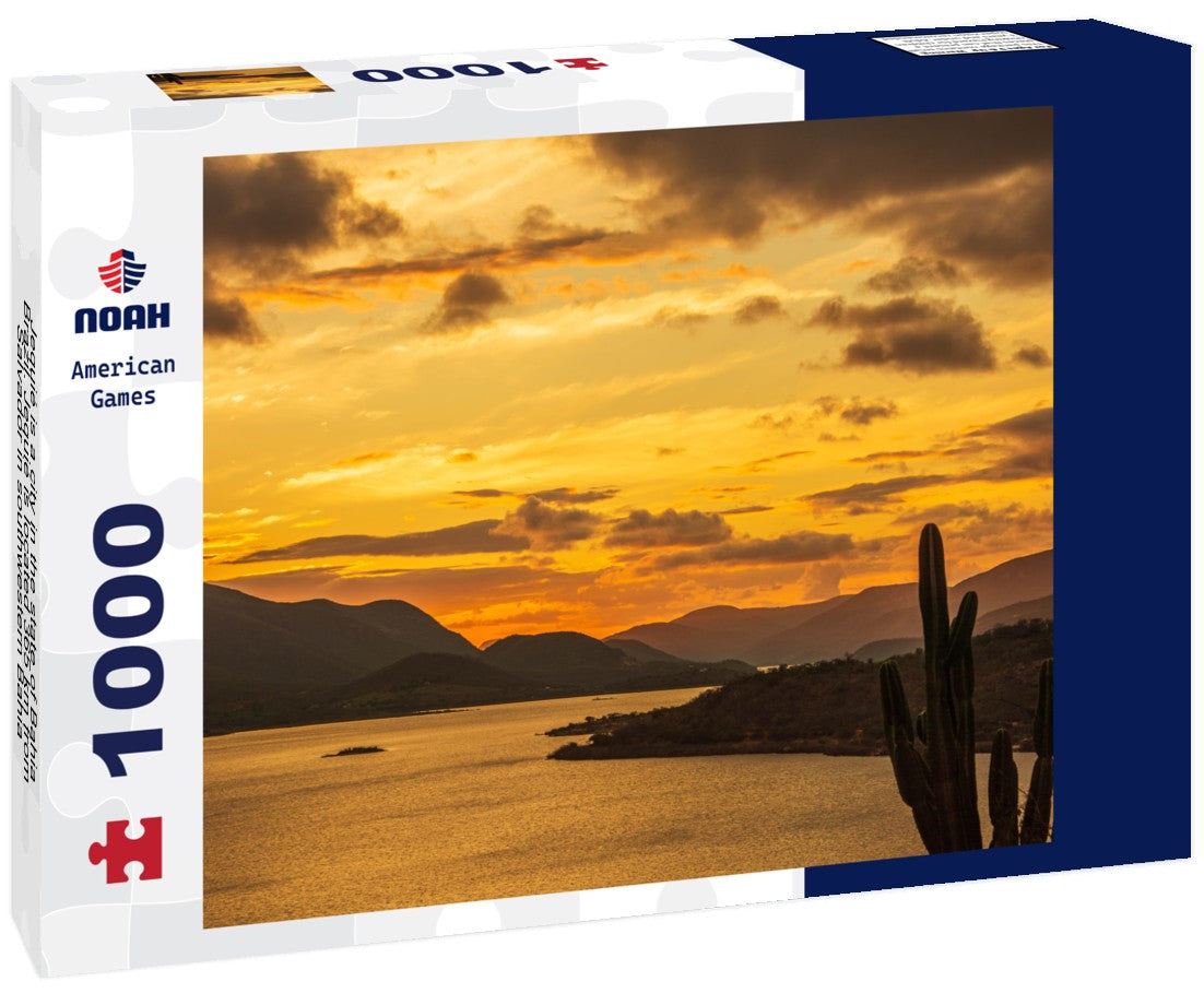 Noah Jigsaw Puzzle Jequié is a city in the state of Bahia, Brazil. Jequié is located 365 km from Salvador in southwestern Bahia 1000 pieces
