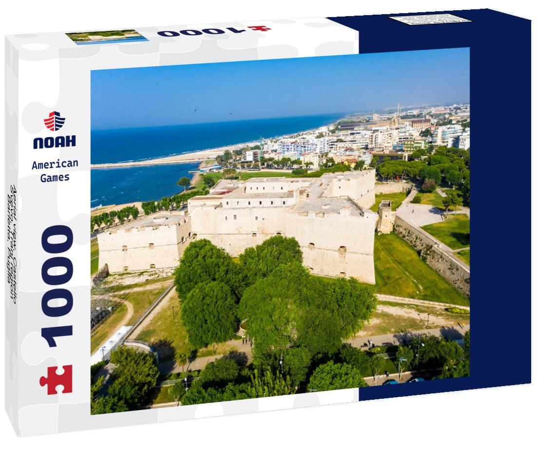 Noah Jigsaw Puzzle Aerial view, Castello Svevo, Trani region, Barletta, Puglia, Italy 1000 pieces