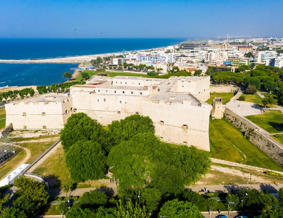 Noah Jigsaw Puzzle Aerial view, Castello Svevo, Trani region, Barletta, Puglia, Italy 1000 pieces
