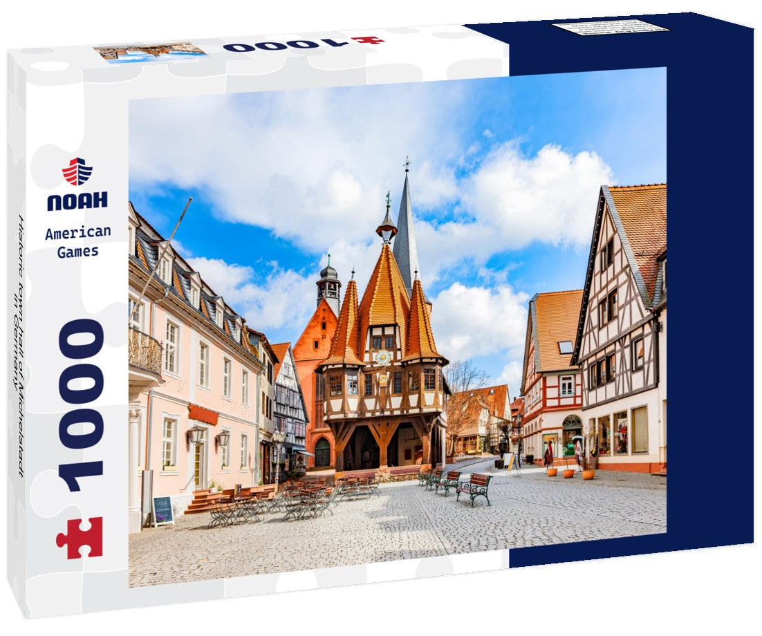 Noah Jigsaw Puzzle Historic town hall of Michelstadt in Germany 1000 pieces