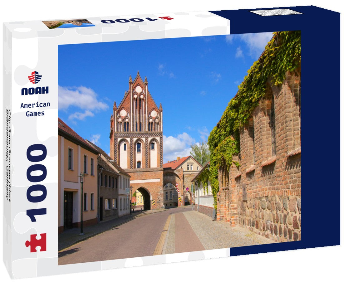 Noah Jigsaw Puzzle City Gate Gransee (Mark Brandenburg), Germany 1000 pieces