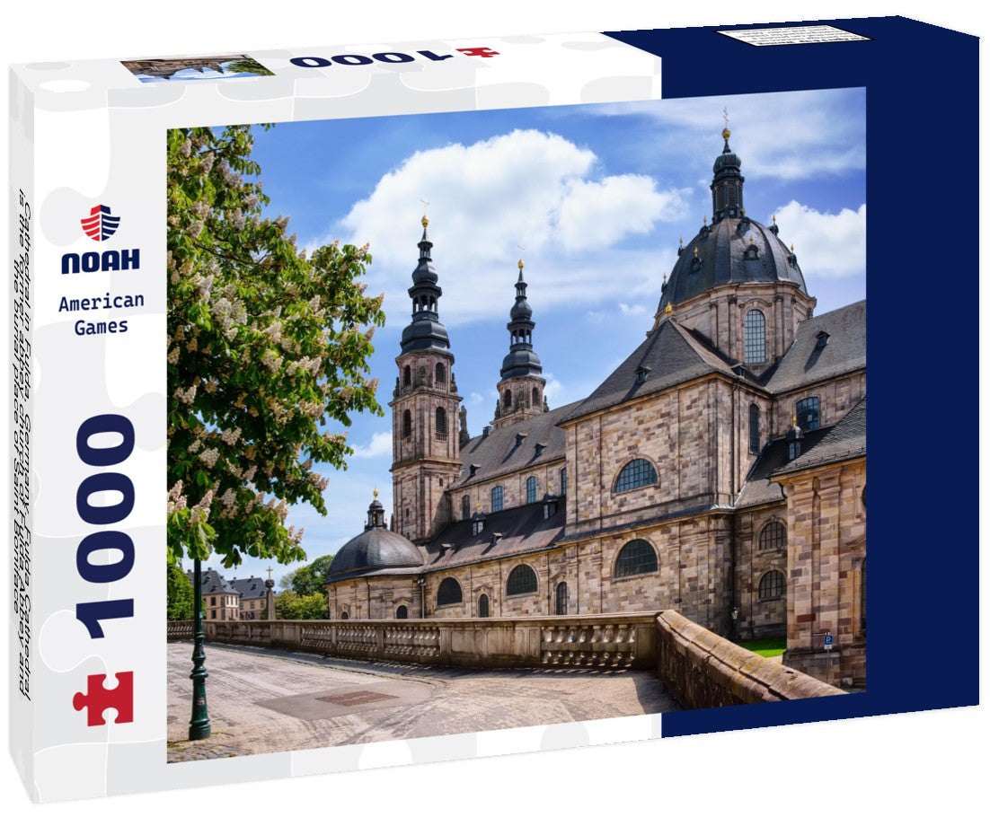 Noah Jigsaw Puzzle Cathedral in Fulda, Germany. Fulda Cathedral is the former abbey church of Fulda Abbey and the burial place of Saint Boniface 1000 pieces