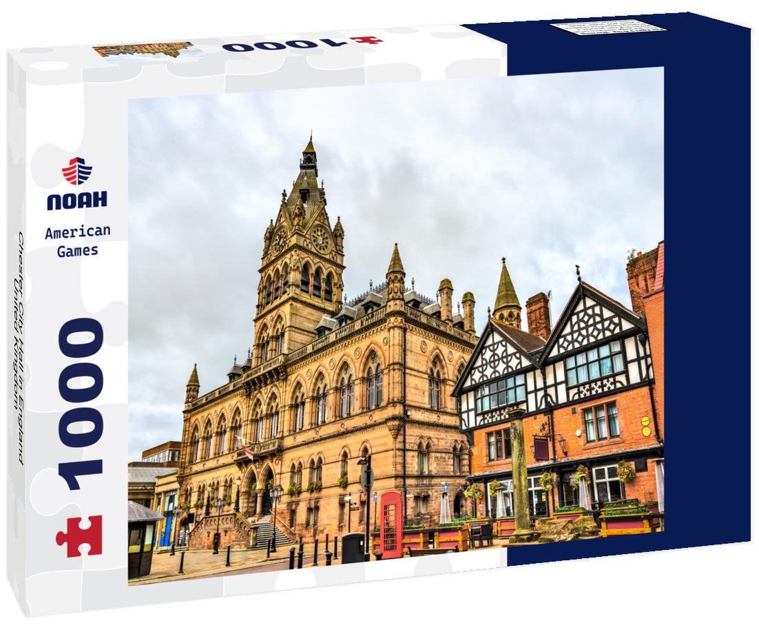 Noah Jigsaw Puzzle Chester City Hall in England, United Kingdom 1000 pieces