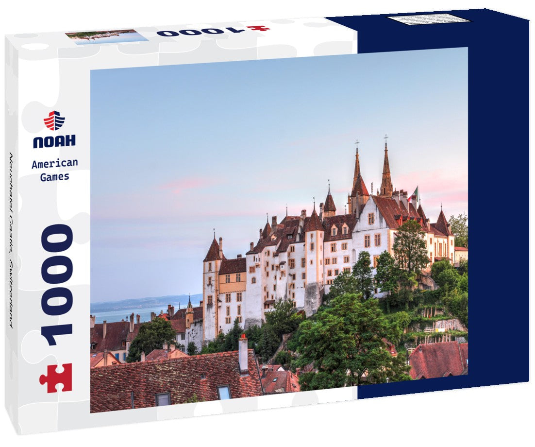 Noah Jigsaw Puzzle Neuchatel Castle, Switzerland 1000 pieces
