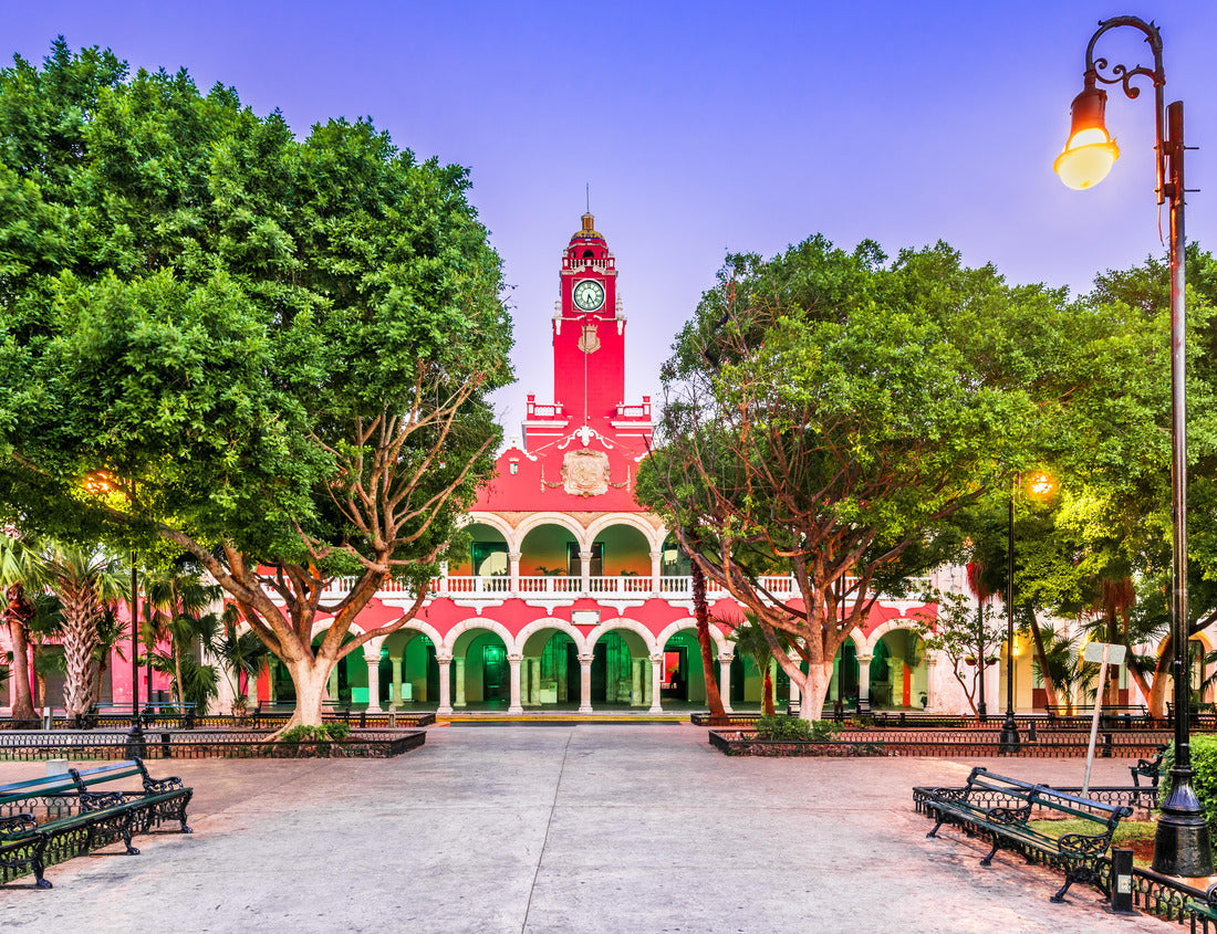 Noah Jigsaw Puzzle Merida, Mexico. Plaza Grande, center of the Spanish colonial city in Yucatan 1000 pieces