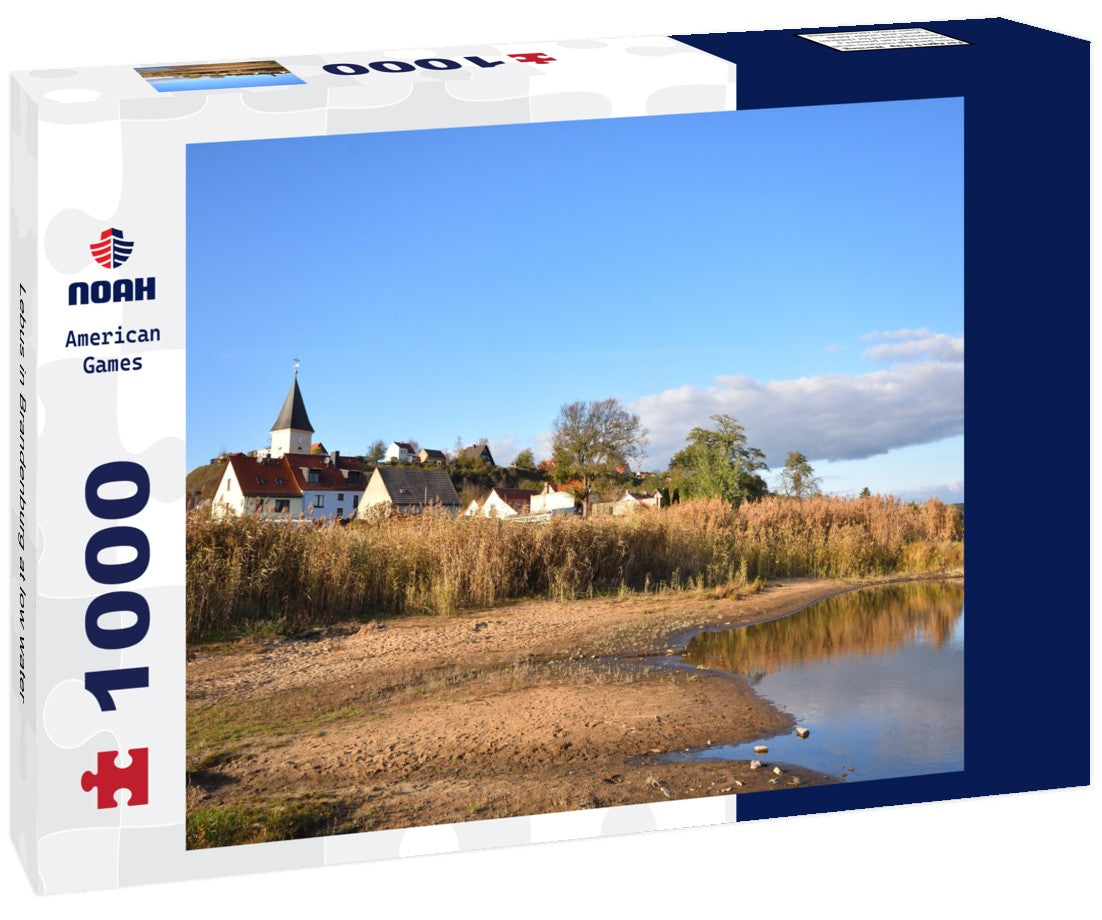 Noah Jigsaw Puzzle Lebus in Brandenburg at low water 1000 pieces