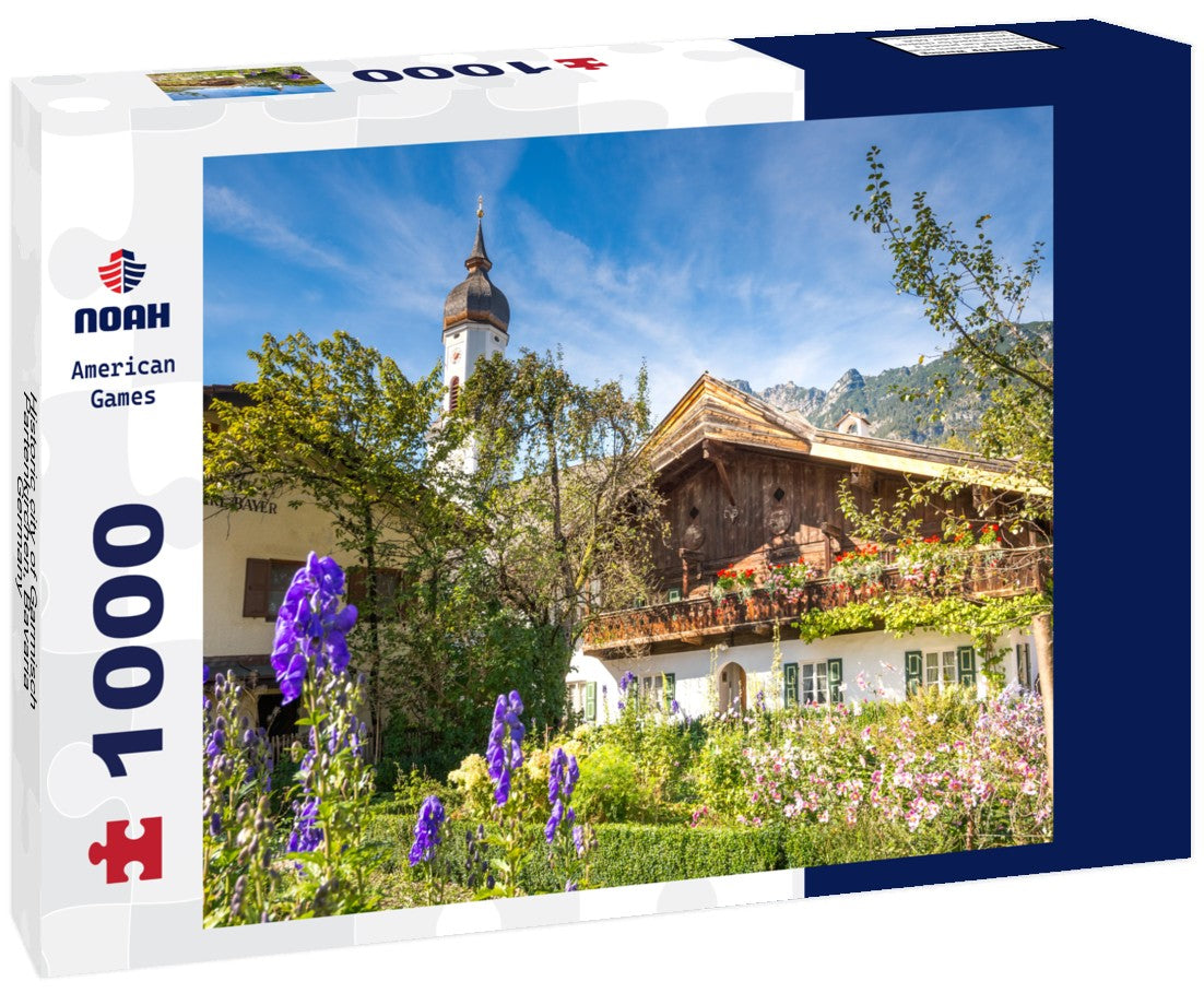 Noah Jigsaw Puzzle Historic city of Garmisch-Partenkirchen, Bavaria, Germany 1000 pieces