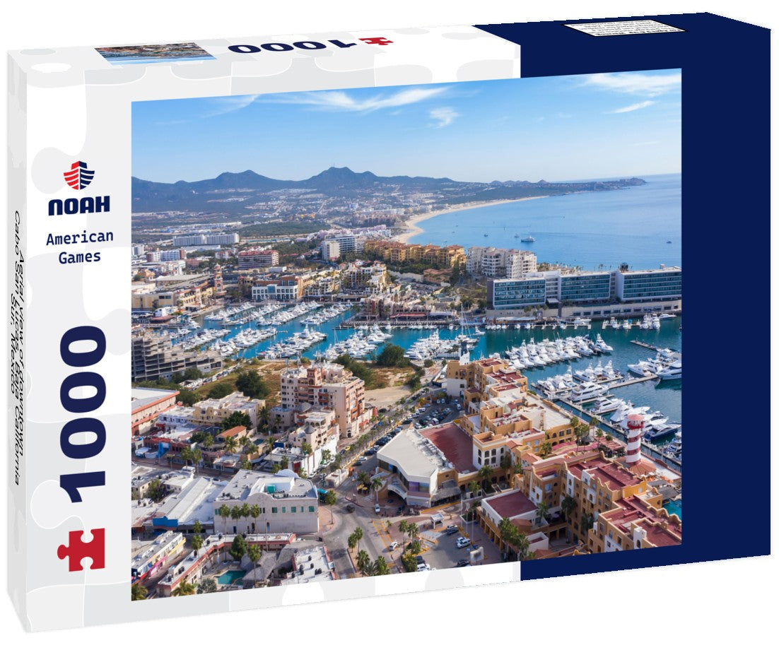 Noah Jigsaw Puzzle Aerial view of downtown Cabo San Lucas, Baja California Sur, Mexico 1000 pieces